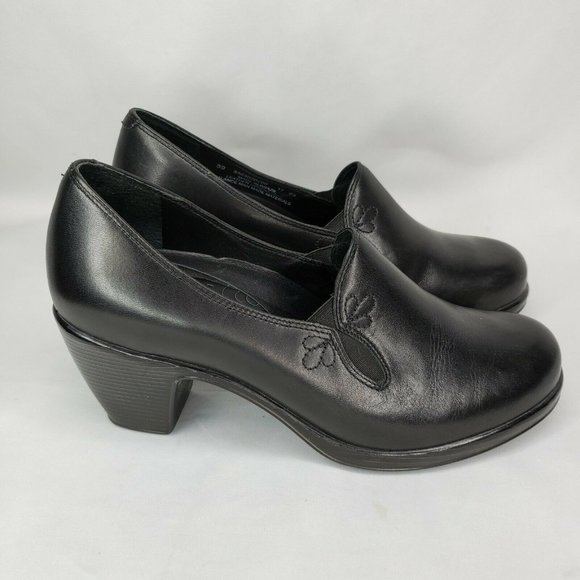 dansko black dress shoes